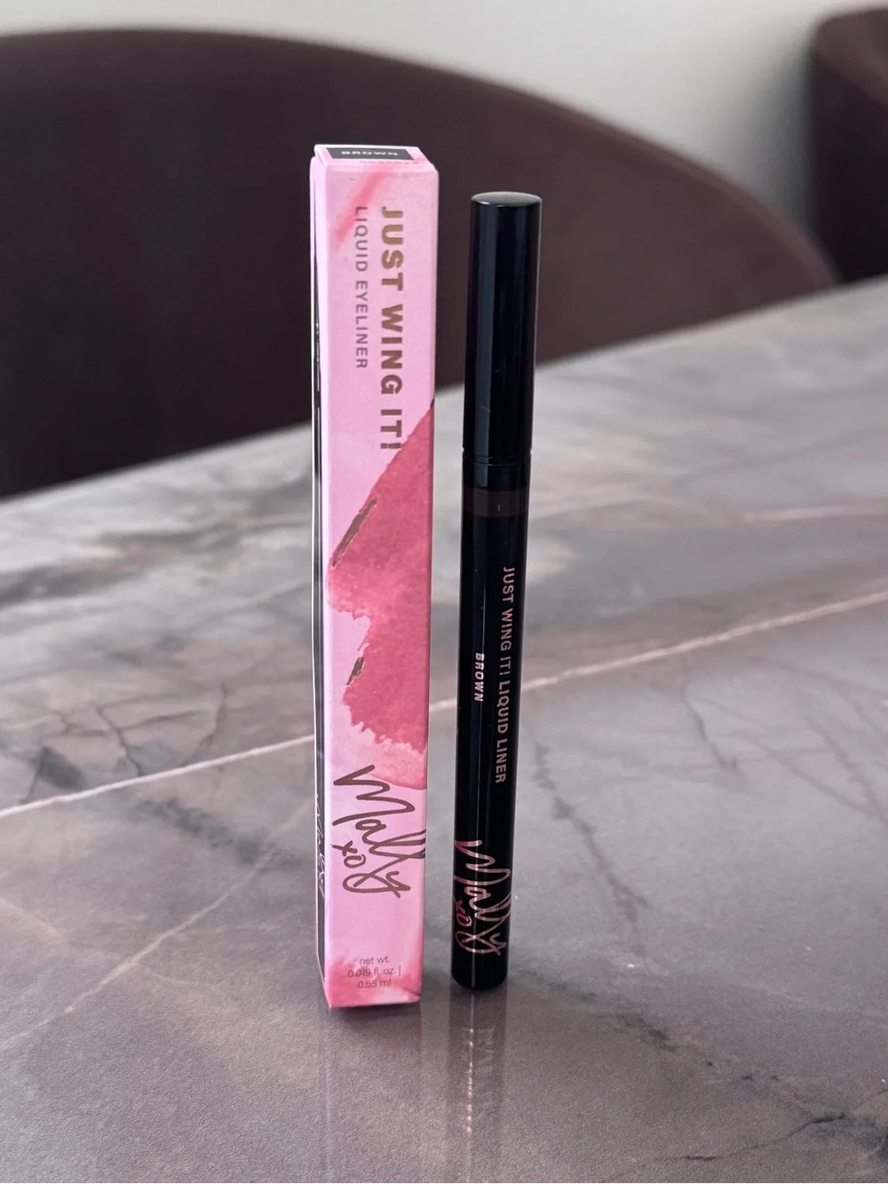 Mally Liquid Eyeliner Pen - Brown